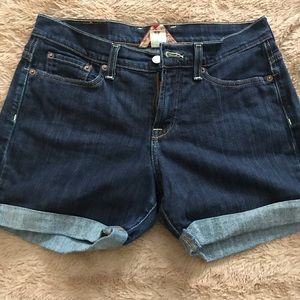 Lucky Brand Cuffed Jean Shorts